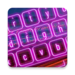 Logo of Neon Theme Keyboard android Application 